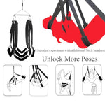 Sex Swing, 360° Ceilings Spinning Sex Swing Bdsm Sex Bondage Restraints Kit,Sex Furniture For Couples Bedroom Adult Toys Ceiling Swing With Steel Triangle And Spring Support 800 Lbs (Large)