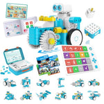 C3 Pro 12-In-1 Remote Control & Coding Robot Kit For Kids 4+, Advanced Smart Panel & Cards Programming, Educational Stem Toy, Block Building Set With Controller & Motor For Kids 4-6, 5-7