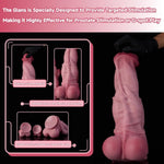 Sex Toys Realistic Dildo Silicone With Strong Suction Cup Dildos,Safety Material Used For G-Spot And Anal Stimulation Adult Toy,Suitable For Hands-Free Games For Women Men And Couples (D219R-Xxl)