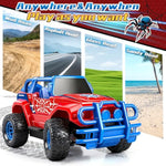 Spider Remote Control Car For Kids, Rc Cars Boys Toys Age 4-6 7 8-12 Birthday Gift, 1:20 Scale Spider Rc Truck Full Functions Racing Car For Toddlers Kids Indoor Outdoor Play