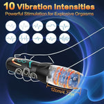 Automatic Male Masturbator Sex Toy With 10 Vibration, 8 Thrusting & Rotating Patterns, Male Sex Toys For Men, Penis Pump Male Stroker Adult Toy Penis Vibrator For Men, Adult Toys For Men