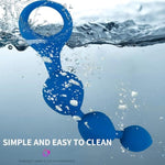 Silicone Anal Bead Butt Plug - Anal Chain Sex Toy, Different Sizes Anal Balls Prostate Massage Anal Trainer Anal Plug Men Women Couple Anal Dilator Anal Bead Dildo Anal Toy Christmas Sextoy