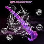 18.9'' Long Anal Beads, Fantasy Knot Dildo Anal Plug With 12 Balls For G Spot Anal, Adult Sex Toys & Games For Women Men