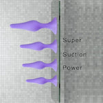 Anal Plug Sex Toys, 5Pcs Sex Anal Toys Silicone Butt Plug Training Kit For Adult Sex Toys & Games Women Male And Beginners (Purple)