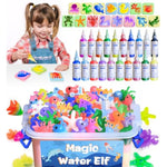 20 Color Aqua Art Gel Water Elf Kit with 15 Sea Creature Molds for Kids