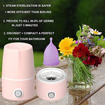 Menstrual Cups Steamer Machine High Temperature Wash Your Cup 99.9% Dirty 8 Minutes (Model Three)