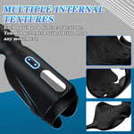 Automatic Male Masturbators Multi-Use Male Masturbators With 10 Vibrations,Penis Pump Glans Training Tool, Rechargeable Penis Head Vibration Machine Glans Stimulator For Men Sex Toy