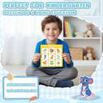 Magnetic Feature Matching Game For Kids Ages 2-4, Friuts Animals Learning Game For Toddlers, Educational Toy Activities For Boy And Girl