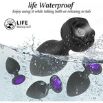 Anal Plug Sex Toys Vibrators - 4Pcs Butt Plug Remote Control With 10 Vibrating Modes, Adult Games For Woman Men Couples Prostate Massager Blcak