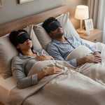 6 Pcs Eye Mask Sleep Masks Bulk Soft Breathable Blackout Eye Cover for Side Sleeper, Black Blindfold Sleeping Mask with Adjustable Straps for Travel Blindfold Meditation Nap Women Men Kids