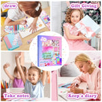 DIY Journal Kit for Girls, Artistic Gifts for Ages 8-14 Birthday Presents