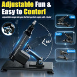 Sex Machine Dildo Machine Fucking Machine With App Control, Automatic Dildos Machine Thrusting Machine With 3 Xlr Connector, Fuck Machine Couple Sex Toy 8 Attachments For Male And Female