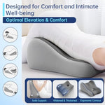7 In 1 Couples Butt Cushion For Pregnant Furniture Position Couples Pillow Suitable For Home Use, Ideal For Sitting And Lying, Foam Pillow Modern And Simple Style - Black Grey