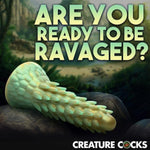 Spiky Reptile Silicone Dildo For Men, Women & Couples. Firm And Flexible, Strong Suction Base, Fantasy Dildo, Unique Texture. Premium Phthalate-Free & Body-Safe Silicone. 1 Piece, Green