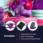 Reach G, App-Controlled Wearable Vibe, Adult Sex Toys For Women, 20 Vibrating Modes, Sexual Pleasure Tools For Women, Clitoris & G Spot Vibrator For Women W/Adjustable Harness