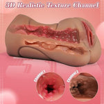 Male Masturbator Sex Toys For Men - 3 In 1 Pocket Pussy Adult Toys Mens Stroker With Bullet Vibrator & 3 Penis Ring, 10 Vibration Modes Male Sex Toy With 3D Realistic Textured Adult Toy For Men