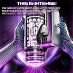 Male Masturbator Adult Sex Toys - Automatic Stroker With 9 Thrusting & Rotating Sex Machine,3D Realistic Transparent Textured Blowjob Machine For Man,Masturbation Cup Mens Pocket Pussy Sex Toy For Men