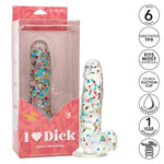 Naughty Bits I Love Dick Heart-Filled Dong, Multi-Colored