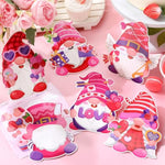 48 Pcs Valentine's Day Heart Craft Kits, DIY Hanging Ornaments for Kids