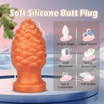 6.5 Inch Pinecone Anal Plug Anal Toys Butt Plug Anal Dildo Sex Toys Anal Training Premium Silicone Dildo Prostate Massager Buttplug, Womens Sex Toys Sex Toys For Men