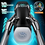 Sex Toys For Men Male Masturbator - Adult Toys For Men Penis Pump With 10 Vibration & 10 Thrusting & 15 Thrusting Speeds With Heating & Drying Base, Lcd Display Male Stroker Adult Sex Toys & Games