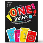 One Drink - Drinking Game For Parties - Fun And Easy Card Game For Game Nights