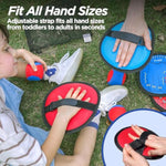 Toddler Baseball Glove And Ball Set For Boys Girls 3–12, Toss And Grab Sticky Ball Game With Adjustable Mitts, Kids Sports Toy Christmas Gift For Outdoor Indoor Family Play