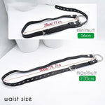 Sissy Chastity Cage Male Chastity Device Steel Chastity Cage With Belt Simulated Vagina Style Bdsm Bondage Penis Cage Sex Furniture (45Mm/1.77In)