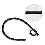 Silicone Urethral Sounds Metal Penis Plug With Multi Beads Dilator Masturbation Rod Stimulation For Men Urethral Plug Exercise Expanding Massage(8.5Mm)