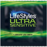 Ultra Sensitive Lubricated Latex Condoms for Natural Feeling, 40 Count