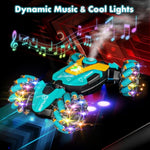 Gesture Sensing Rc Stunt Car,?Remote Control Car Toys For Ages 5-13,4Wd All-Terrain With 360° Flips & Led Music Show,3-6 Year Old Boy Birthday Gift,Indoor/Outdoor Play & Gifts For Boys Toys Age 8-10