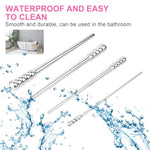 Stainless Steel Urethral Plug for Men - Graduated Penis Plug with Smooth Tapered Tip and Easy Insertion