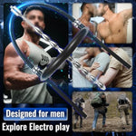 Urethral Plug With Penis Ring Stainless Steel Electric Penis Plug Male Urethra Dilator Stimulation Sex Toys
