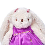 2020 Holiday Plush Bunny Rabbit Stuffed Animal Soft Toys Cuddly Dolls Best Gifts 12-Inch (Purple)