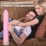 Velvet Kiss Vibrator Silky Smooth Multi Speed Classic Bullet For Clitoral And G Spot Stimulation Waterproof Slimline Vibrator For Women And Couples Travel Friendly Adult Sex Toy 6 Inch