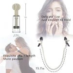 Adjustable Metal Nipple Clamps Cupping Nipple Suckers Vacuum Nipple Suction Cup Suckers Breastfeeding Mother And Women Breast Sucker Women Inverted Nipple