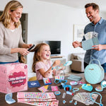 Play Purse For Little Girls, 39Pcs Toddler Purse With Makeup For Girls Age 3 4 5 6+, Pretend Princess Toys Includes Phone, Watch, Camera,Wallet, Kids Toy Purse Christmas Birthday Gift (Blue)