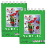 11x14 Premium Heavy-Weight Acrylic Painting Paper Pad for Artists and Students