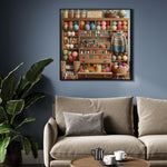 Vintage Sewing Room Jigsaw Puzzle 1000 Pieces for Adults