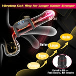 Vibrating Penis Sleeve Cock Ring, Penis Ring Vibrator Extender For G Spot Pleasure, Couples Adult Sex Toys Games For Men Women, Girth Enhancer Sleeve Male Kinky Sex Toy For Men Erection Sex