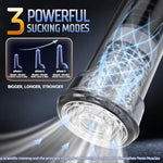 2 In 1 Electric Male Masturbator Penis Pump, Automatic Masturbators Cup Penis Enlargement With 3 Suction And 7 Vibration Modes, Dick Pump Male Masturbators Cup Adult Sex Toys With 2 Sleeves