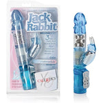 Calexotics Waterproof Jack Rabbit – Rabbit Vibrator With Rotating Shaft – Vibe Sex Toys For Couples – Adult Clitoral & G Spot Massager – Blue