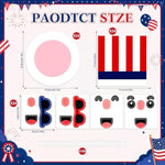 24 Sets 4th of July Patriotic Uncle Craft Kits for Kids, Classroom Party Activity