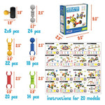 Building Toys For Kids, 110 Pcs Stem Toys For Boys And Girls, Interlocking Playset For Age 3+, Kids Creative Kit (110 Pcs)