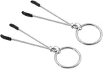 Long Metal Nipple Clips, SM Adult Tool for Repeated Use, Nipple Sex Toys