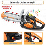 51Pcs Kids Tool Set With Toy Chainsaw& Electronic Drill Toy, Toddler Tool Set, Construction Toys Tool For Kids Age3,4,5,6,7,8, Tool Kit Toy For Christmas Birthday Gifts