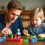 1000 Pcs Building Blocks, Building Toys For Kids Classic Construction Toy Set, Creative Compatible With Major Brands Holiday Classroom Gifts For Boys And Girls