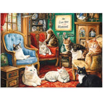 500 Piece Cat Jigsaw Puzzle for Adults & Seniors, Recycled Cardboard Craft Puzzle