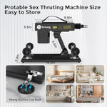 Sex Machine Fuck Machine With 3Xlr Connector,Thrusting Dildo Machine With Realistic Dildo For Man,Automatic Love Machine Suction Cup With 5 Attachments Sex Toys For Women