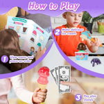 Ice Cream Cart Toy, Ice Cream Shop Playset For Kids, Grocery Store Pretend Play Food Toys, Shopping Cart For Toddlers, Scoop And Serve Counter, Educational Toys For 3 4 5 6 Years Old Girl Boy